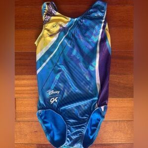 Disney & GK Shimmering Blue Cars Leotard-CL